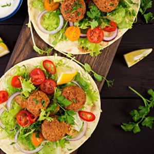 Falafel Tortilla Wrap